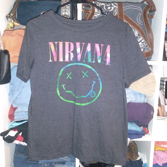 Nirvana tee Medium boyfriend style - Picture 2 of 3